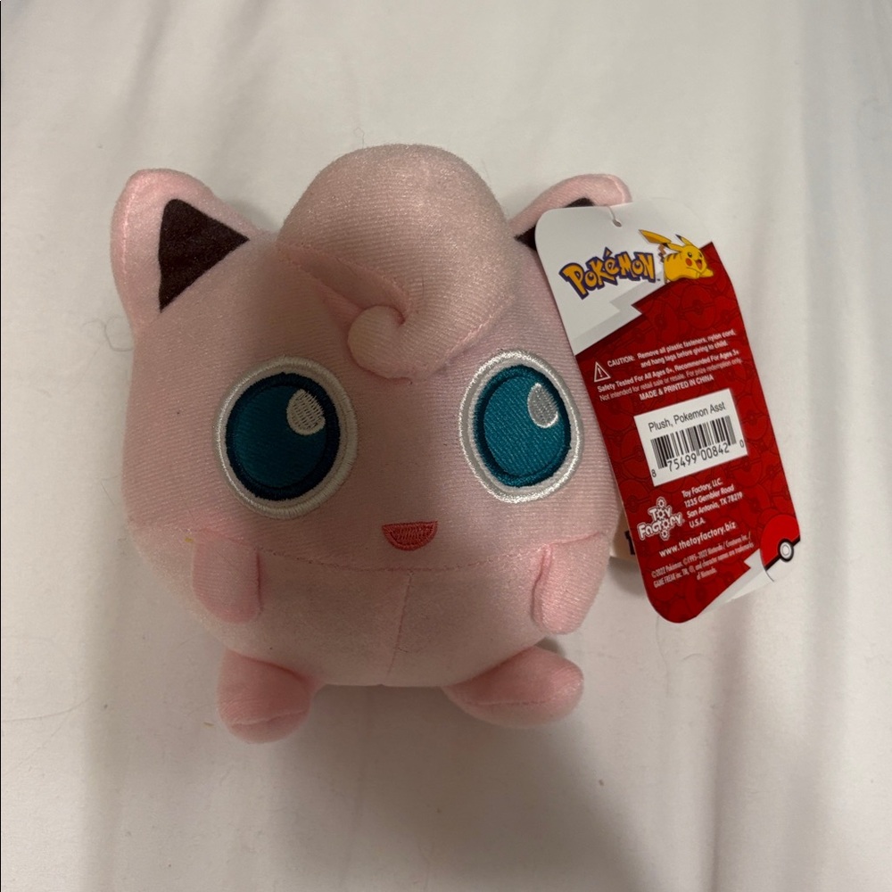 Pokemon Pink Jigglypuff Plush Toy